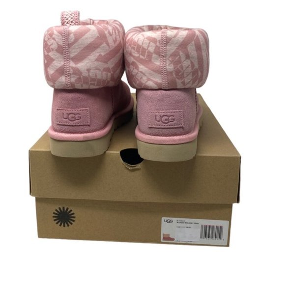 UGG Classic Mini Women Boot Pink 1136674 BLUS used - Picture 4 of 9